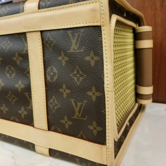 💯 Louis Vuitton Dog Carrier - Picture 6 of 8